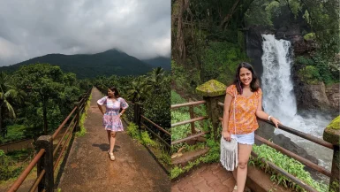 Keri Bridge and waterfalls