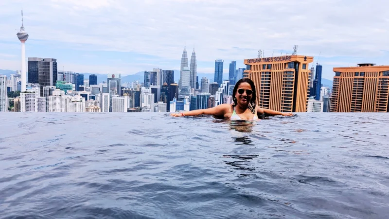 KL rooftop swimming pool