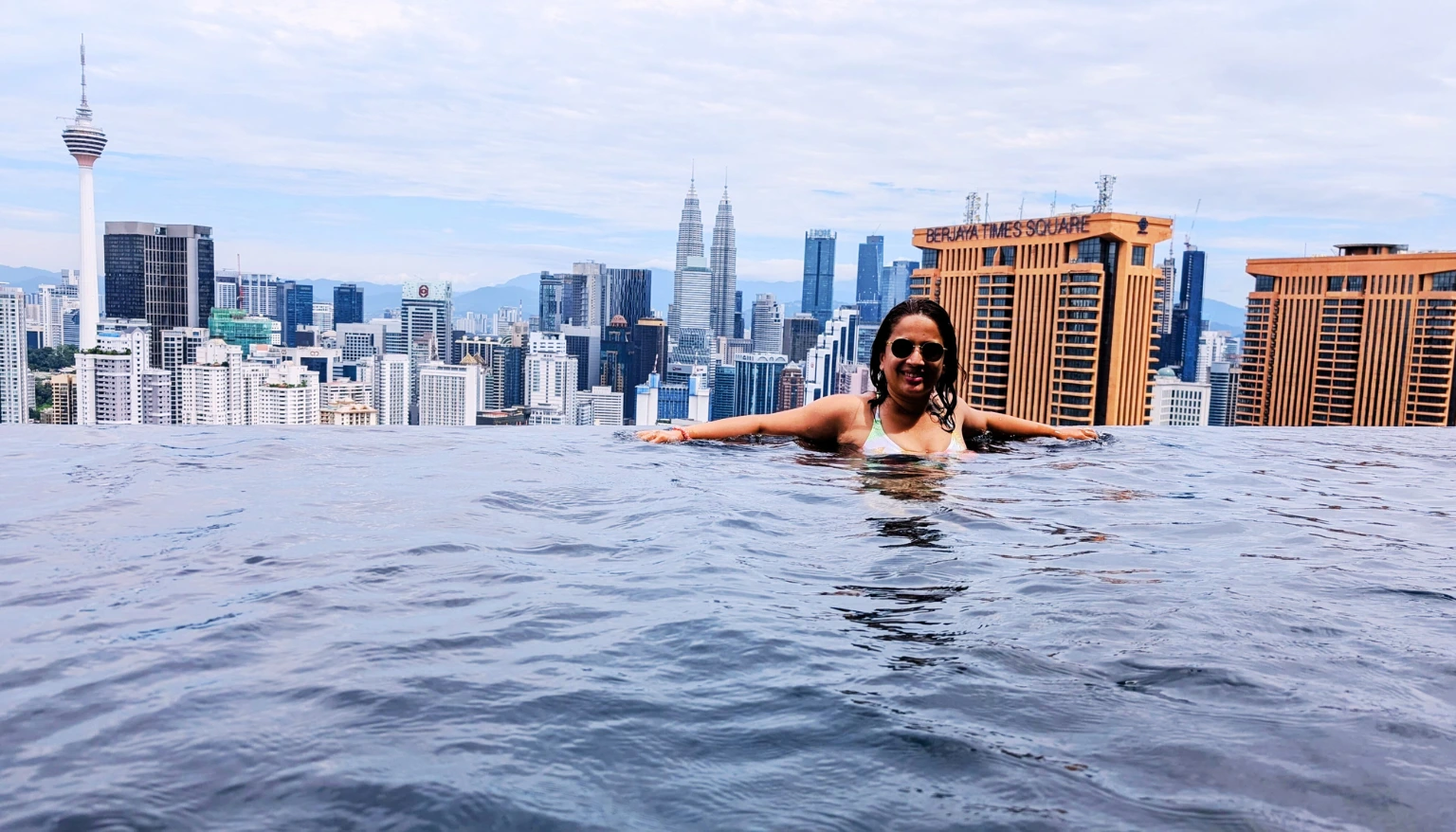 KL rooftop swimming pool