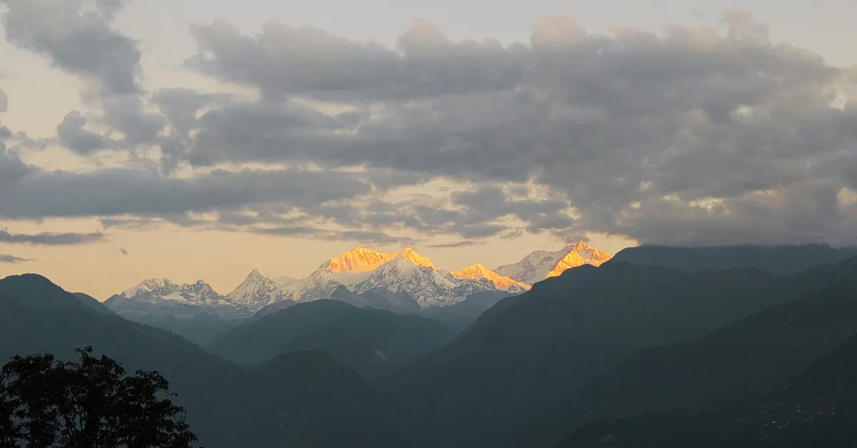 Kanchenjunga peaks