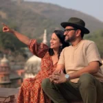 Couple at Alwar Palace
